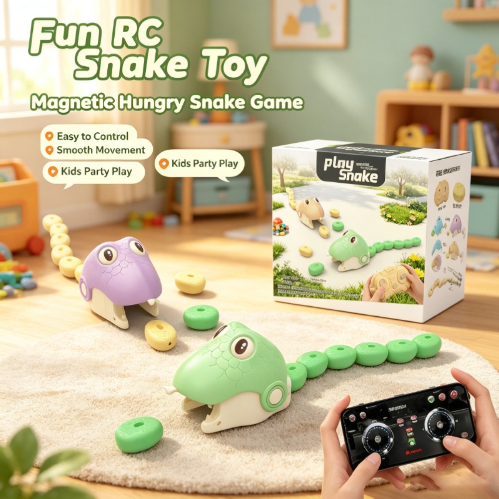 Remote Control Toys - 리모컨으로 조종하는 욕심 많은 뱀 자석