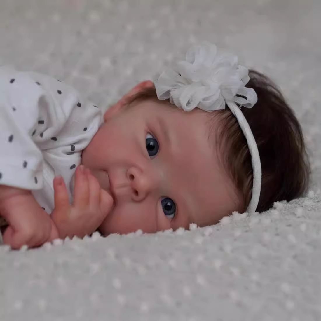 Reborn Baby Doll Silicone Realistic - 전신 실리콘 현실적인 아기 인형 비닐
