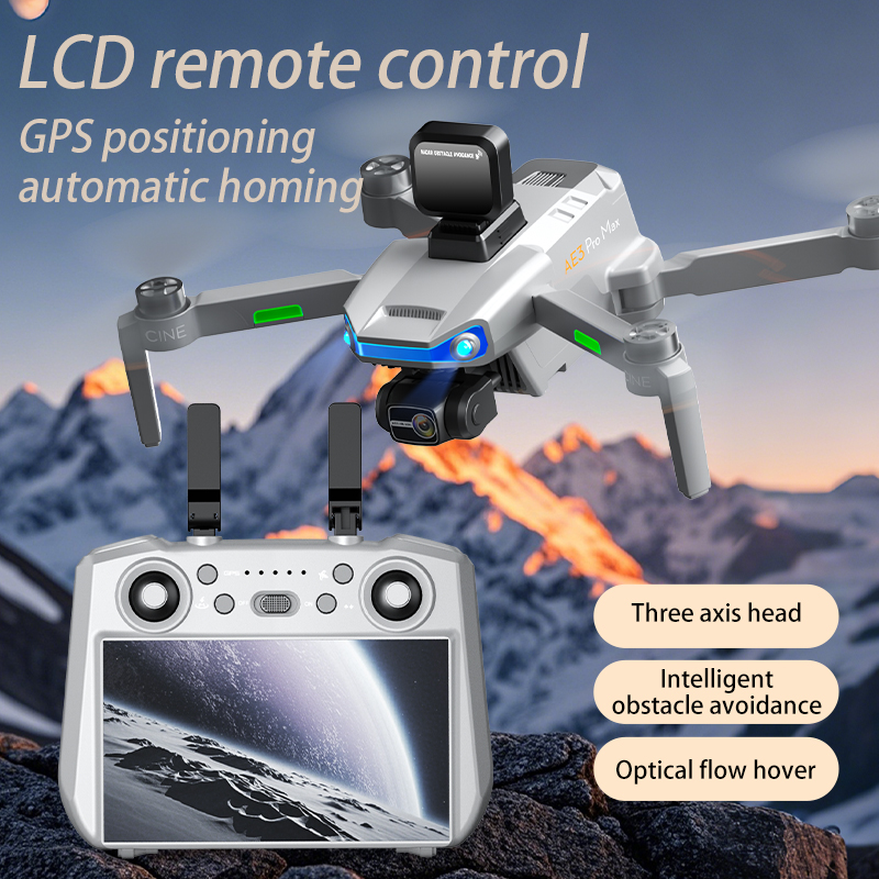 Fpv Brushless Rc Drone 4K - AE3 프로 맥스 LCD SC GPS