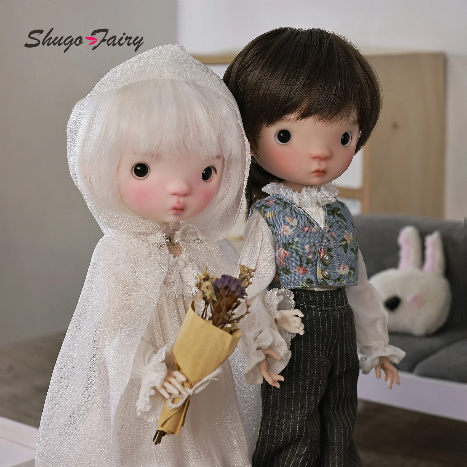 Bjd Doll 1 6 Full Set With Clothes - 슈가페어리 피치즈 1/6 BJD 인형 30cm