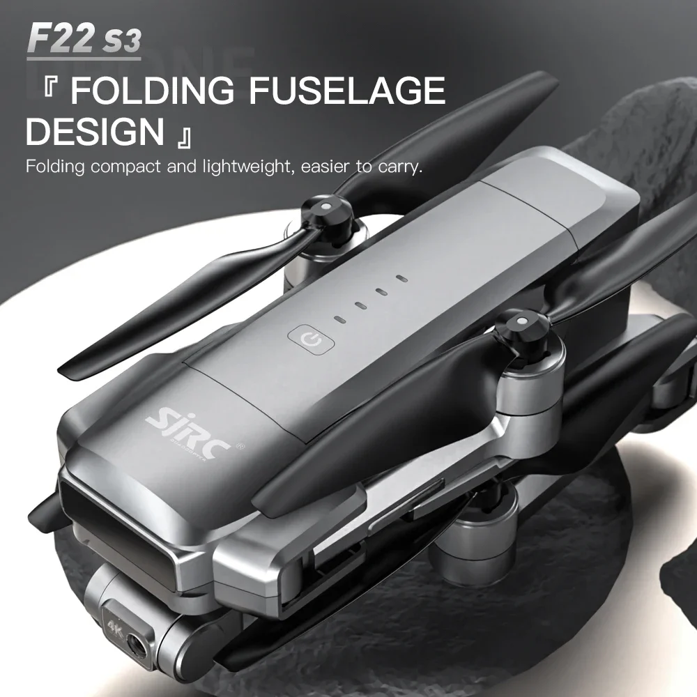 Fpv Brushless Rc Drone 4K - SJRC F22 S3 프로 접이식 RC