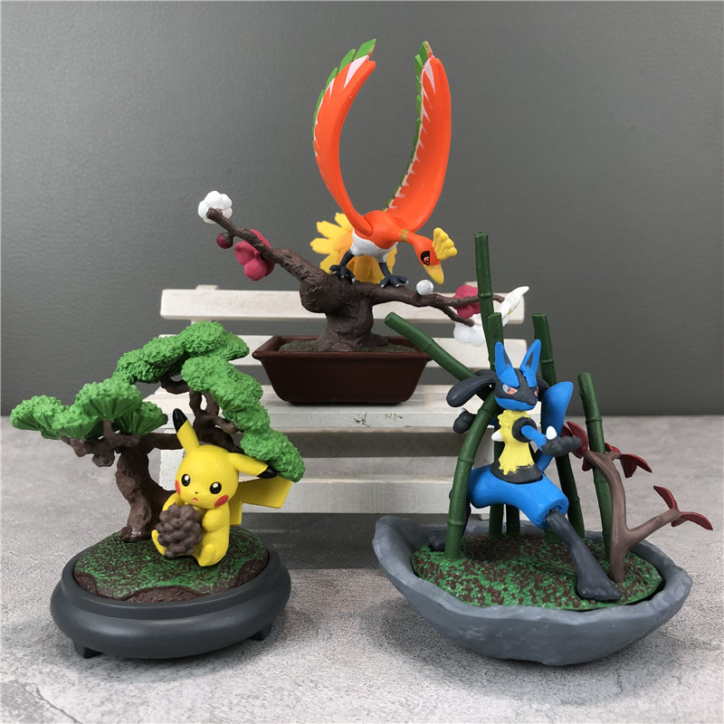 Anime Action Figure Blind Box - ReMent 포켓몬 분재 컬렉션 블라인드 박스