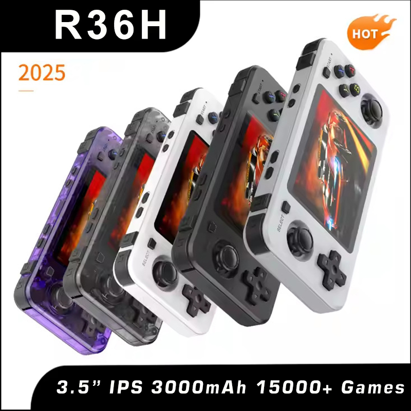 Retro Handheld Game Console R36S - 새로운 R36H 레트로 핸드 헬드 콘솔