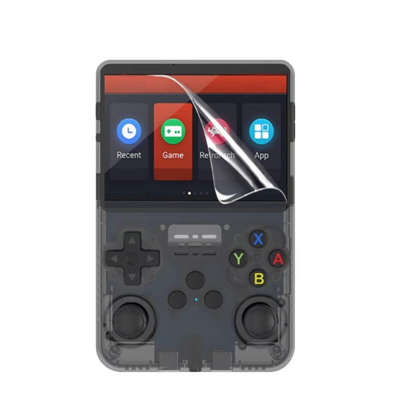 Retro Handheld Game Console R36S - 3pcs TPU 소프트 필름 화면 보호기