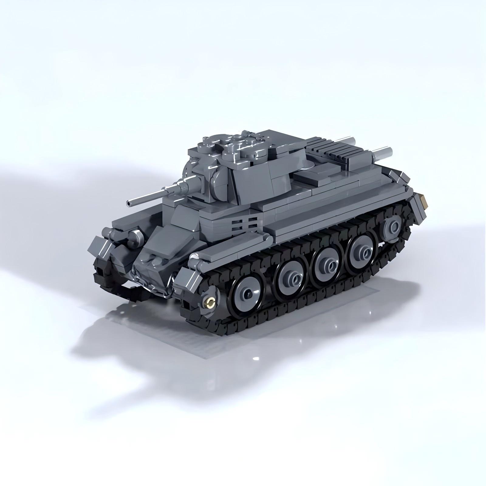 MOC 군사 시리즈 궤도 장갑차 블록 세트 소련 BT- - Lego Compatible Military Tank 리뷰 및 가격