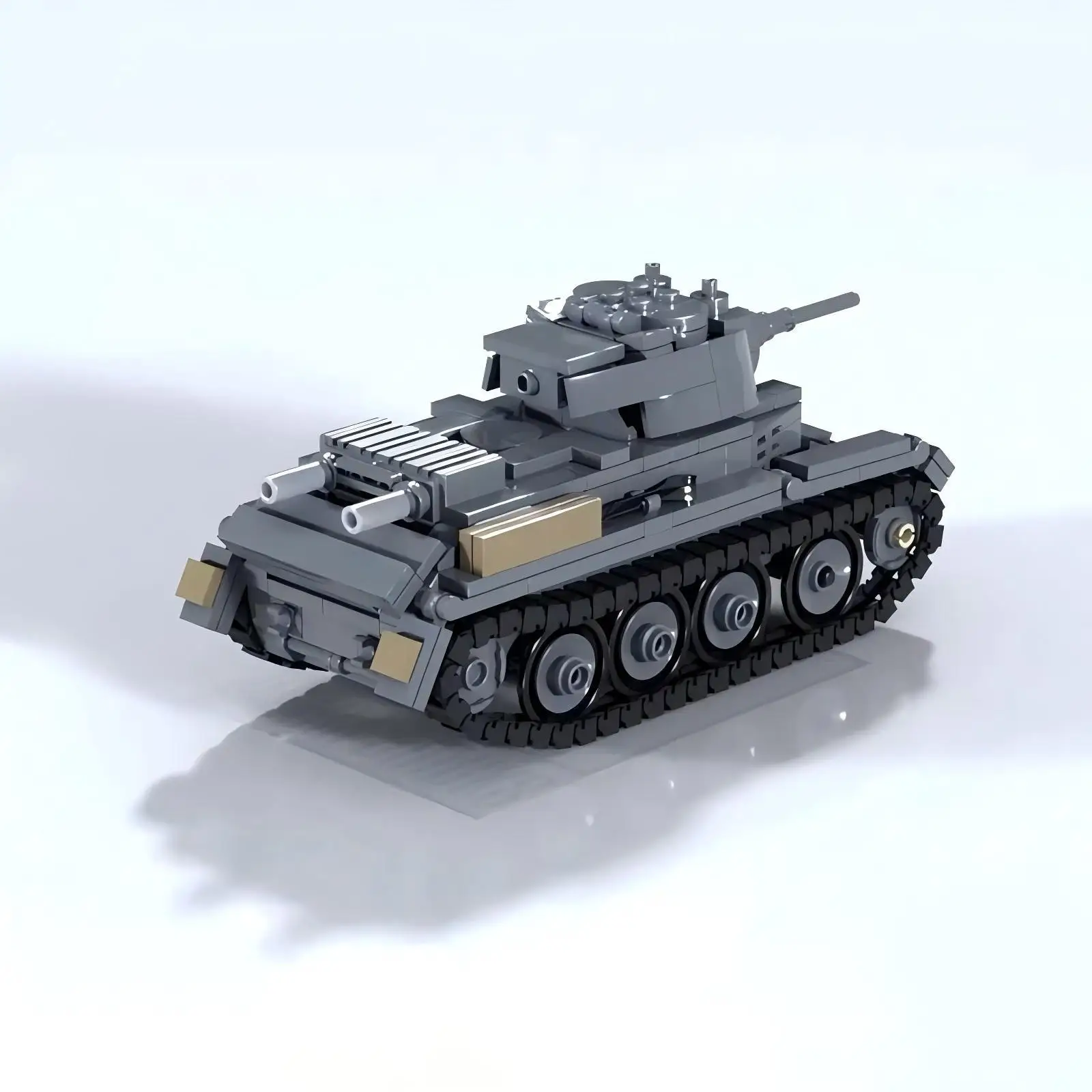 MOC 군사 시리즈 궤도 장갑차 블록 세트 소련 BT- - Lego Compatible Military Tank 리뷰 및 가격