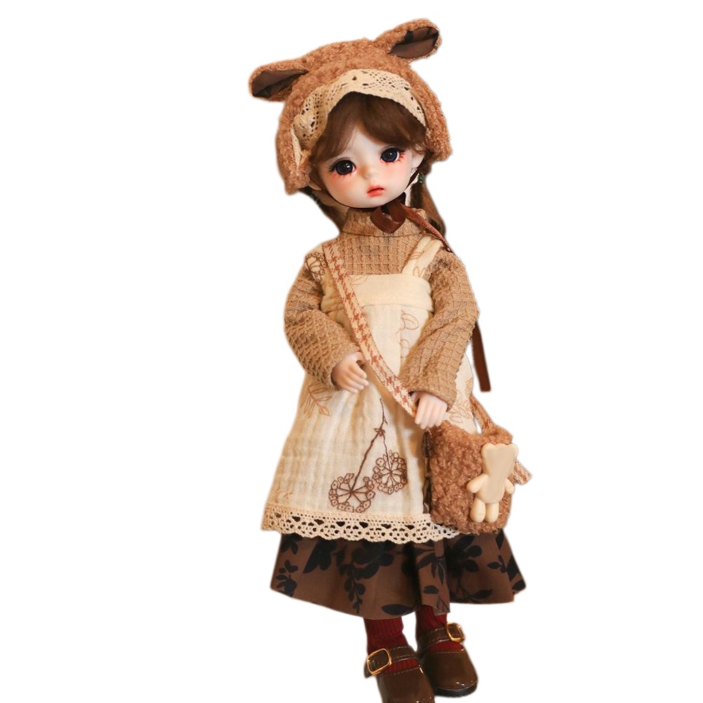 YUTOTUE 11인치 높이 소녀 인형 땋은 머리 옷  - Bjd Doll 1 6 Full Set With Clothes 리뷰 및 가격