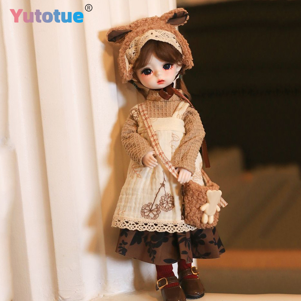 YUTOTUE 11인치 높이 소녀 인형 땋은 머리 옷  - Bjd Doll 1 6 Full Set With Clothes 리뷰 및 가격