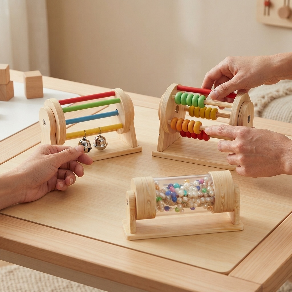 핫 바이시 보드 몬테소리 나무 퍼즐 DIY 활동 도어락 - Montessori Wooden Busy Board Toddler 리뷰 및 가격