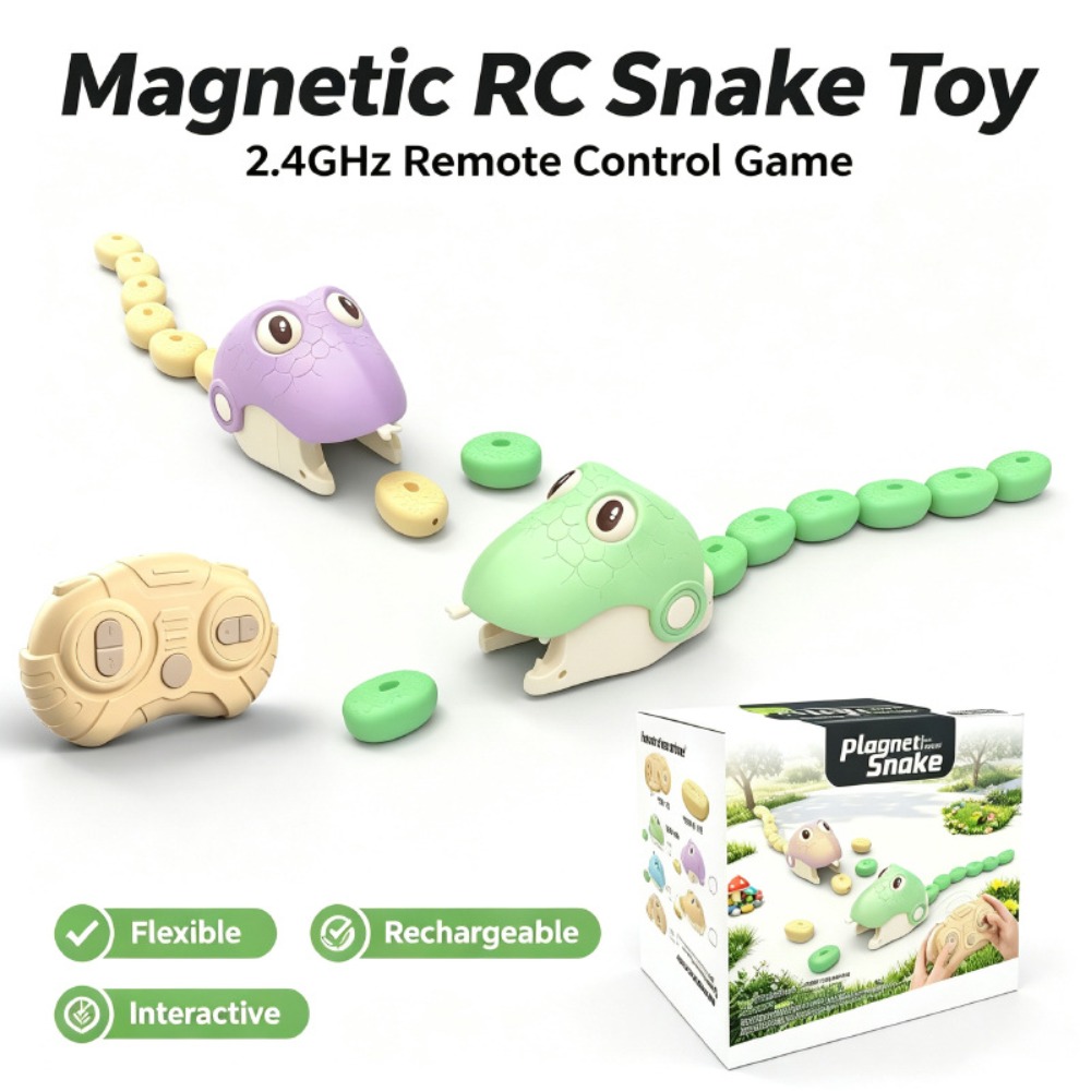 리모컨으로 조종하는 욕심 많은 뱀 자석 흡착 장난감,  - Remote Control Toys 리뷰 및 가격