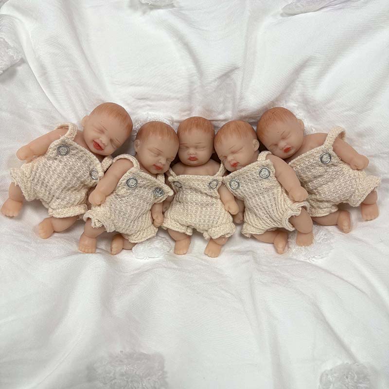 5개 세트 4인치 수제 고품질 리얼리틱 실리콘 슬리핑  - Reborn Baby Doll Silicone Realistic 리뷰 및 가격