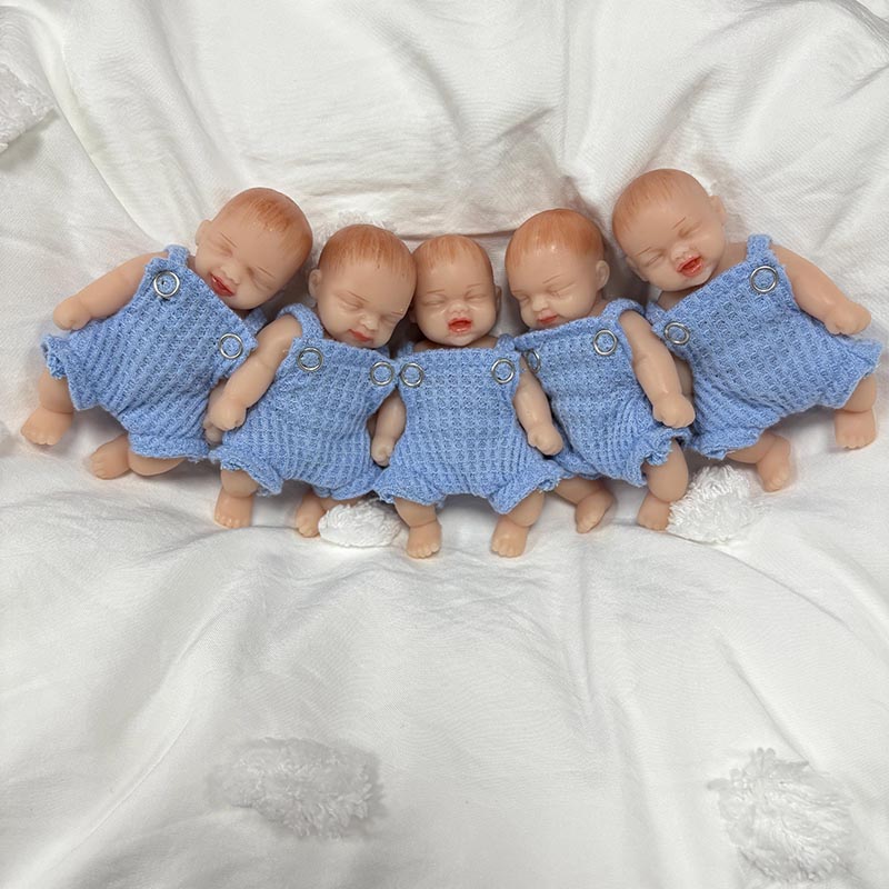 5개 세트 4인치 수제 고품질 리얼리틱 실리콘 슬리핑  - Reborn Baby Doll Silicone Realistic 리뷰 및 가격