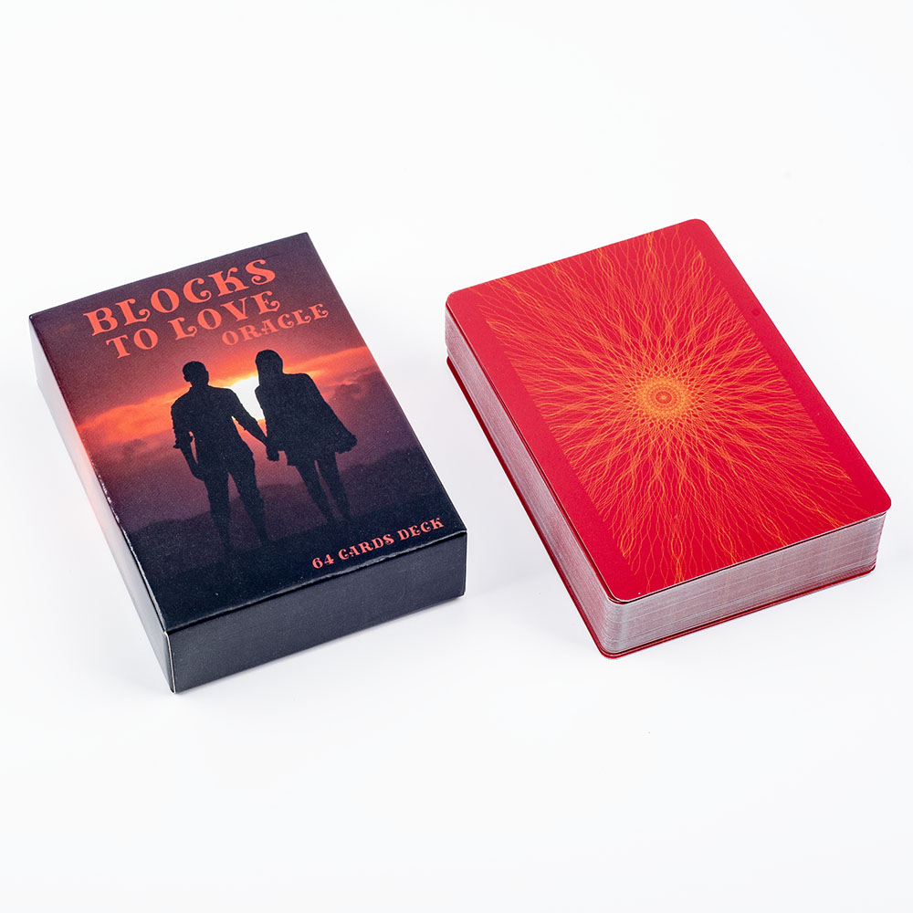 블록 투 러브 오라클 64 카드 Soulmate 및 낭 - Tarot Cards Deck With Guidebook 리뷰 및 가격