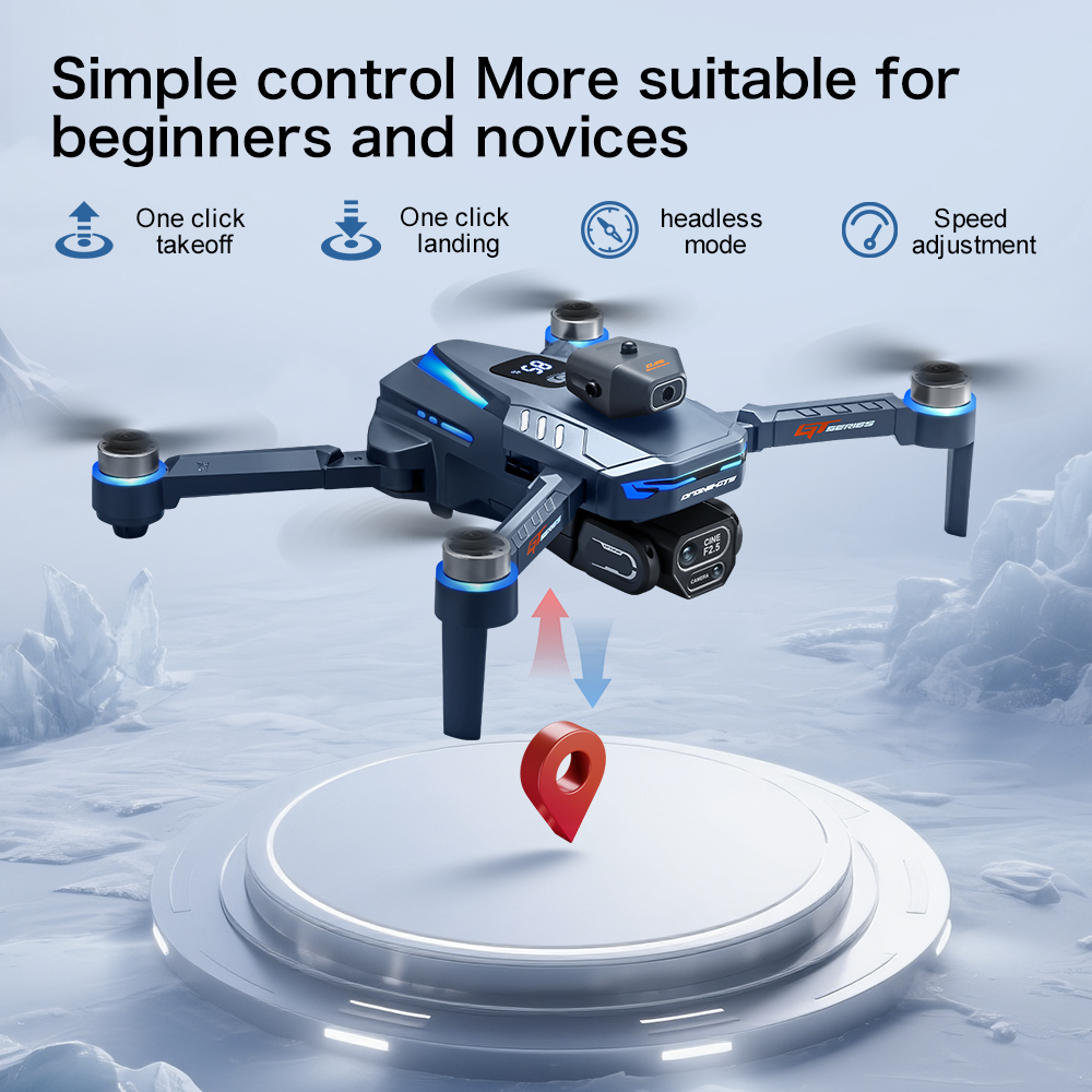 오리지널 GT8 드론 8K 전문가용 듀얼 카메라 GPS - Fpv Brushless Rc Drone 4K 리뷰 및 가격
