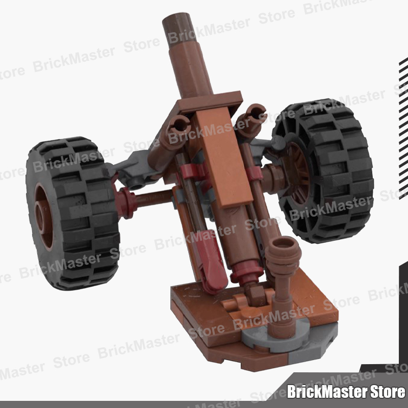 MOC 군사 전투 장면 가스 탱크 박격포 로켓 발사기  - Lego Compatible Military Tank 리뷰 및 가격