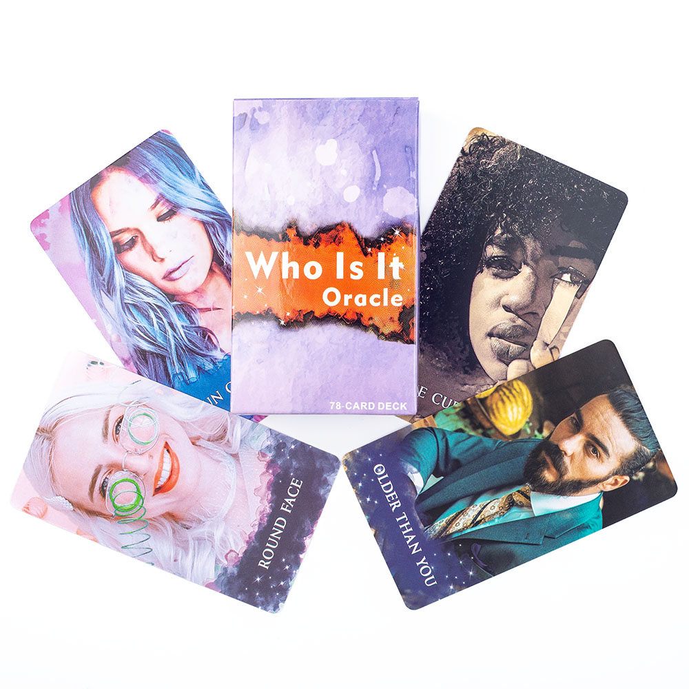 누구입니까 오라클 카드 78 카드 약 10X6cm 가족 - Tarot Cards Deck With Guidebook 리뷰 및 가격