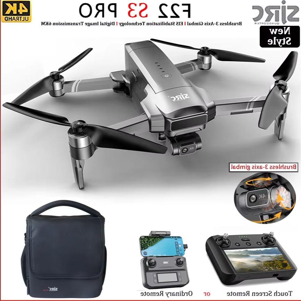 SJRC F22 S3 프로 접이식 RC 쿼드콥터 (어린 - Fpv Brushless Rc Drone 4K 리뷰 및 가격