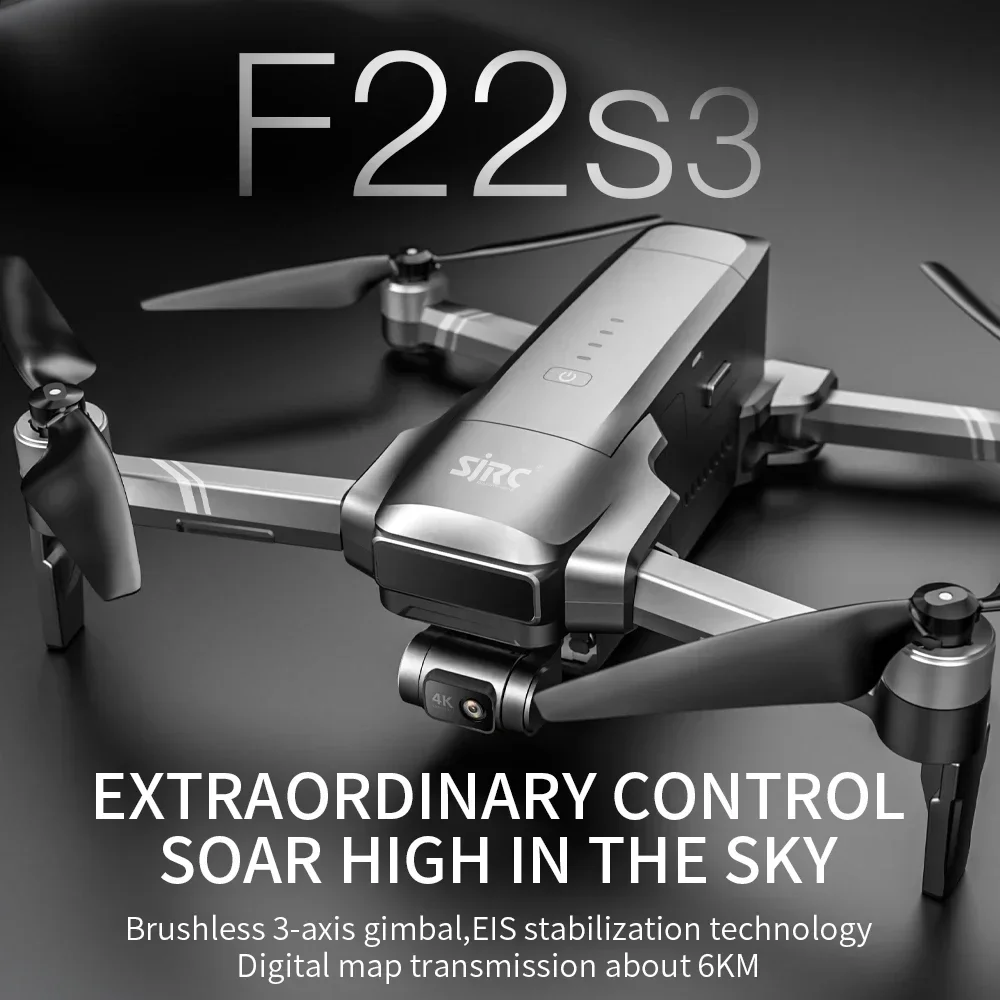 SJRC F22 S3 프로 접이식 RC 쿼드콥터 (어린 - Fpv Brushless Rc Drone 4K 리뷰 및 가격