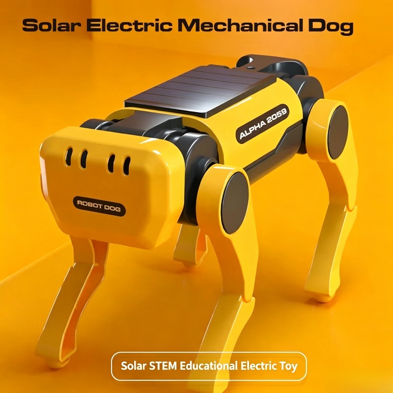 DIY 태양열 구동 보행 기계식 개 조립 키트 어린이  - Stem Solar Robot Kit For Kids 리뷰 및 가격
