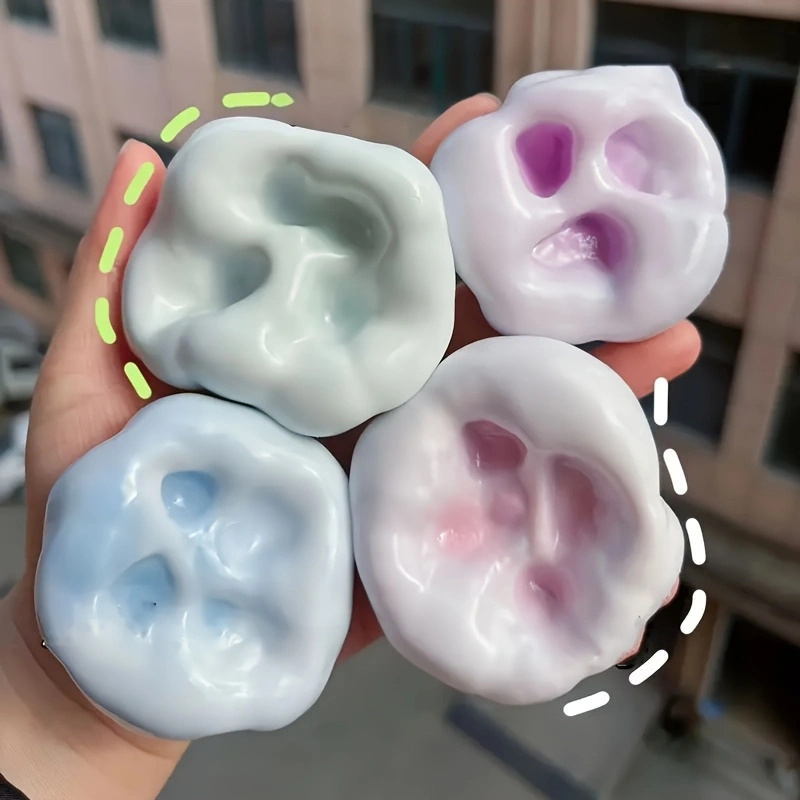 새로운 스퀴시 플루이드 아이스 스킨 젤리볼 스퀴즈 토이 - Dolls 리뷰 및 가격