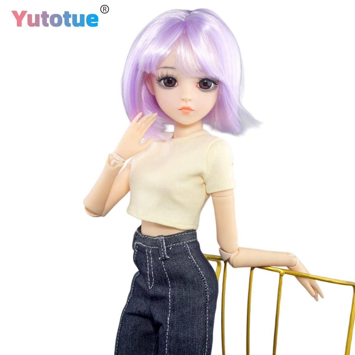 YUTOTUE 60cm 높이 소녀 인형 탈부착 가능한  - Bjd Doll 1 6 Full Set With Clothes 리뷰 및 가격