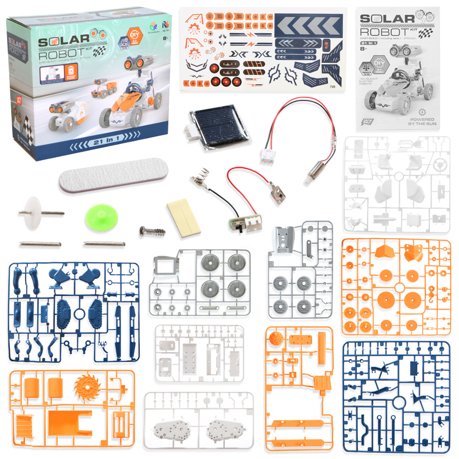 21가지 기능을 하나로! STEM 태양광 로봇 키트 장 - Stem Solar Robot Kit For Kids 리뷰 및 가격