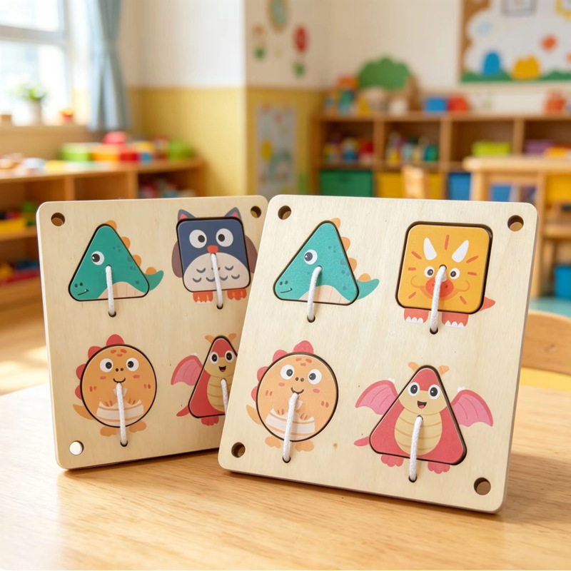 몬테소리 나무 놀이판 DIY 액세서리 감각 활동 인지  - Montessori Wooden Busy Board Toddler 리뷰 및 가격