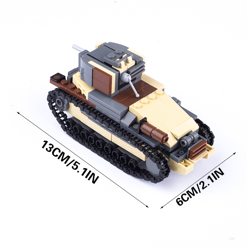 WW2 일본 군사 탱크 빌딩 블록 군인 인물 육군 자동 - Lego Compatible Military Tank 리뷰 및 가격