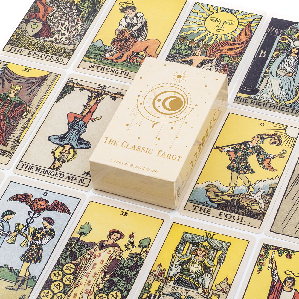 초보자용 클래식 타로 보드 게임, 가이드북 및 아름다운 - Tarot Cards Deck With Guidebook 리뷰 및 가격