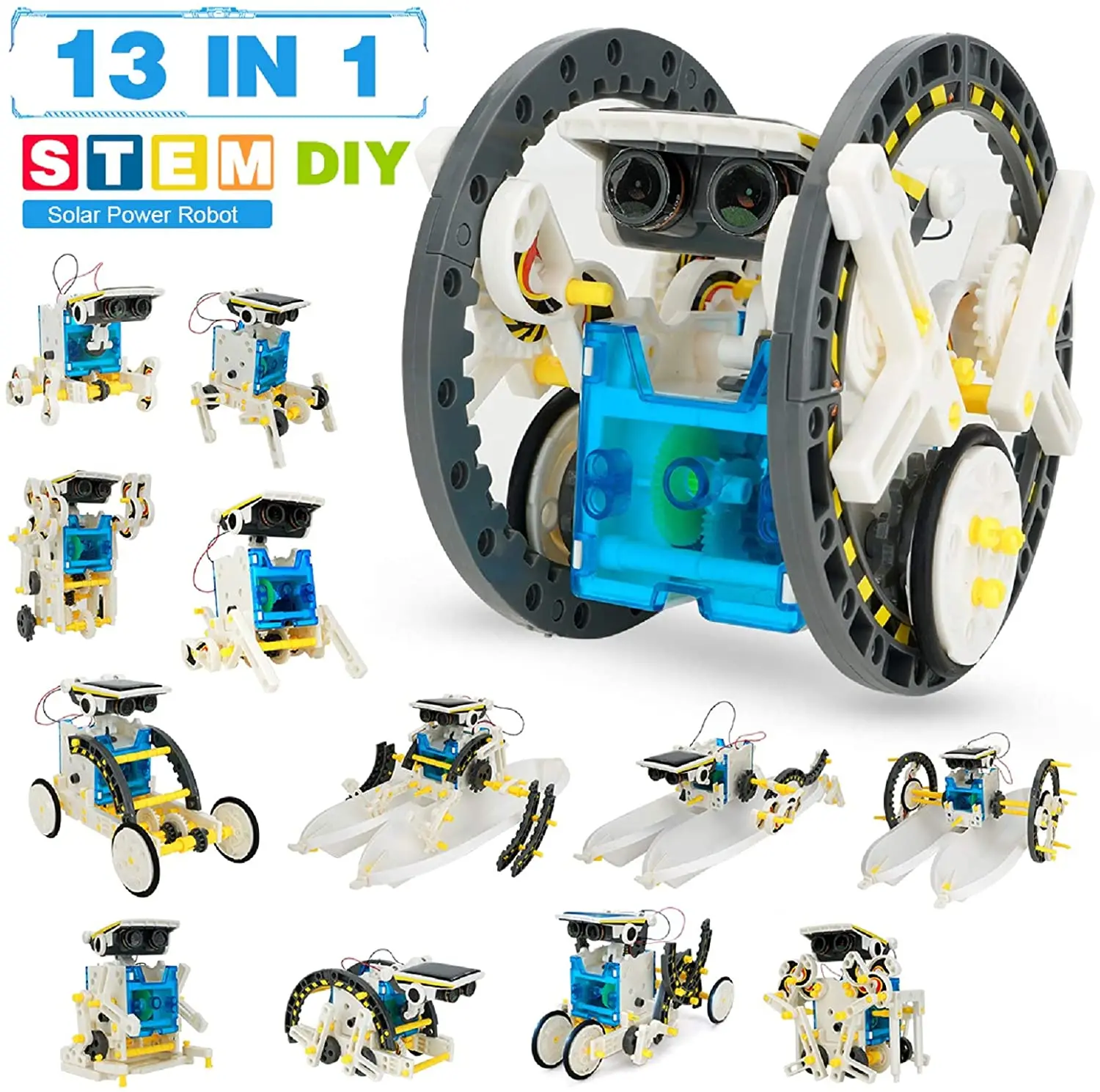 STEM 12IN1 태양광 로봇 키트 교육용 장난감 다 - Stem Solar Robot Kit For Kids 리뷰 및 가격