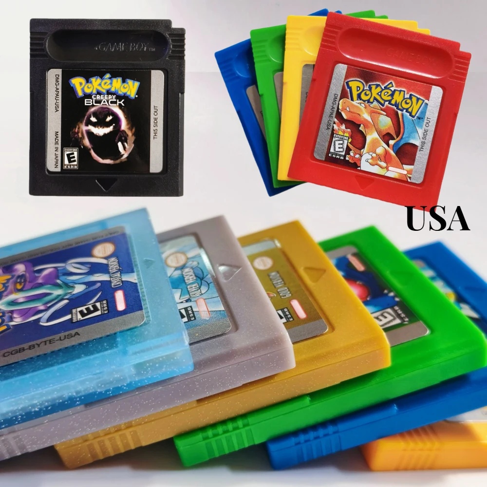 GBC 포켓몬 시리즈 게임 카트리지 블랙 화이트 제네시 - Board Games 리뷰 및 가격