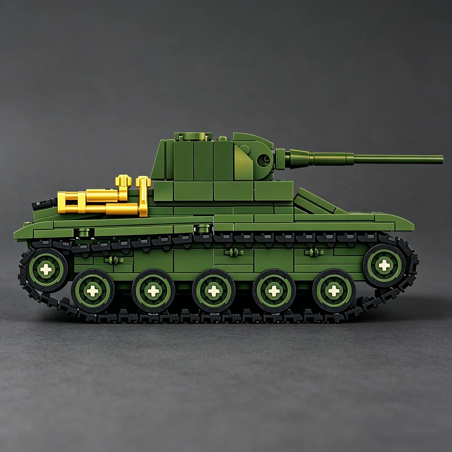 소련군 T-70 경전차 조립 블록 모델—전장 미니 탱크 - Lego Compatible Military Tank 리뷰 및 가격