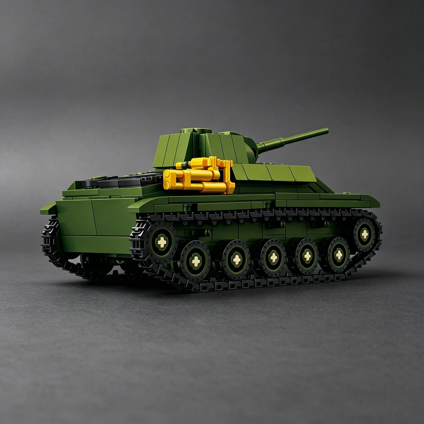 소련군 T-70 경전차 조립 블록 모델—전장 미니 탱크 - Lego Compatible Military Tank 리뷰 및 가격