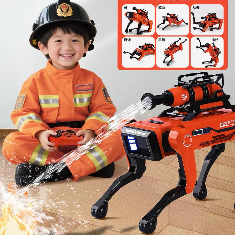 AI 로봇 개 지능형 소방 로봇 개 AI 전자 애완동물 - Remote Control Toys 리뷰 및 가격