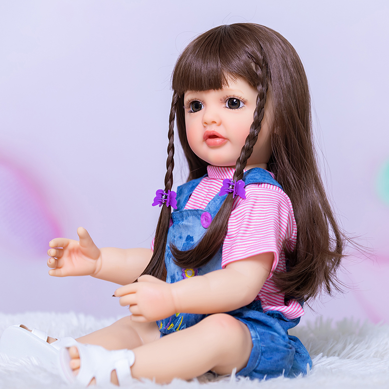 50CM 전신 실리콘 리본 베이비돌 베티 실물 같은 신 - Reborn Baby Doll Silicone Realistic 리뷰 및 가격