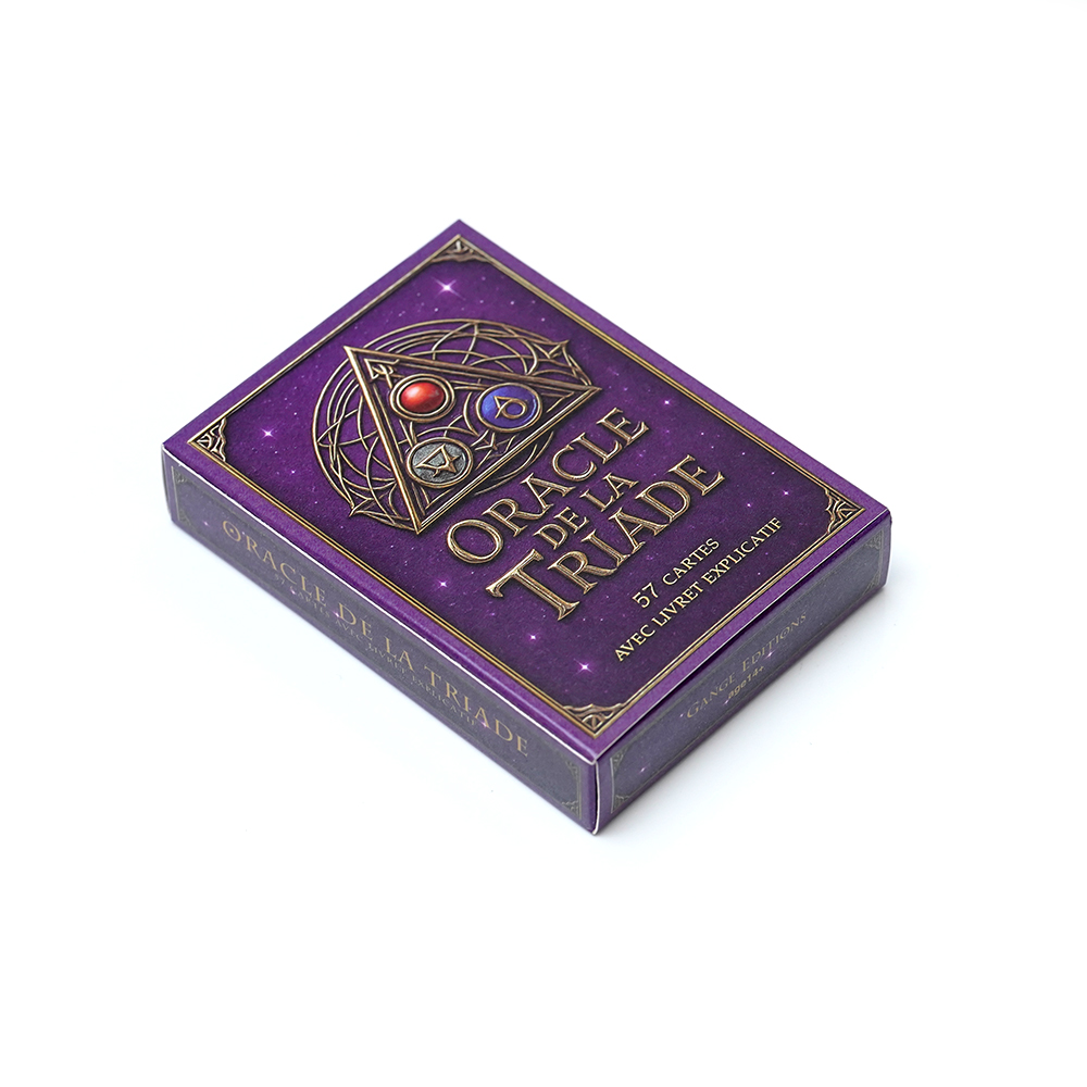 트라이어드 오라클 덱 신비로운 점술 카드 가이드북 포함 - Tarot Cards Deck With Guidebook 리뷰 및 가격