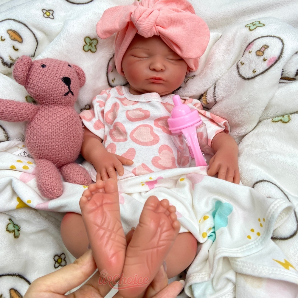 18인치 세척 가능 실리콘 리본 인형, 실사 피부 혈관 - Reborn Baby Doll Silicone Realistic 리뷰 및 가격