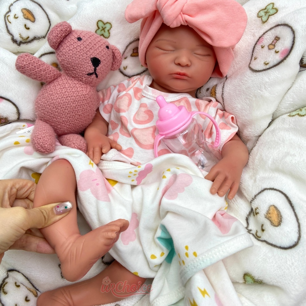 18인치 세척 가능 실리콘 리본 인형, 실사 피부 혈관 - Reborn Baby Doll Silicone Realistic 리뷰 및 가격